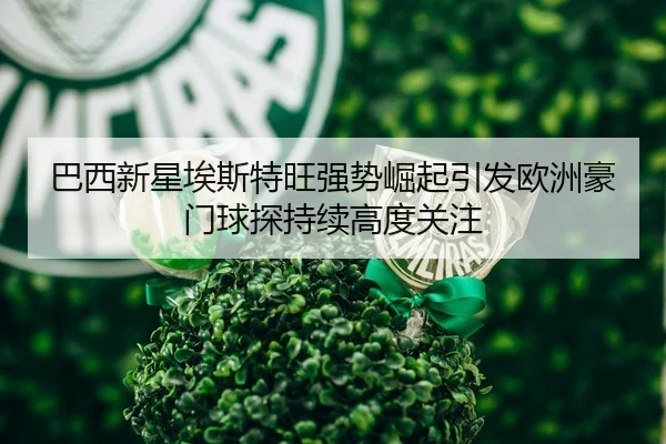 巴西新星埃斯特旺强势崛起引发欧洲豪门球探持续高度关注